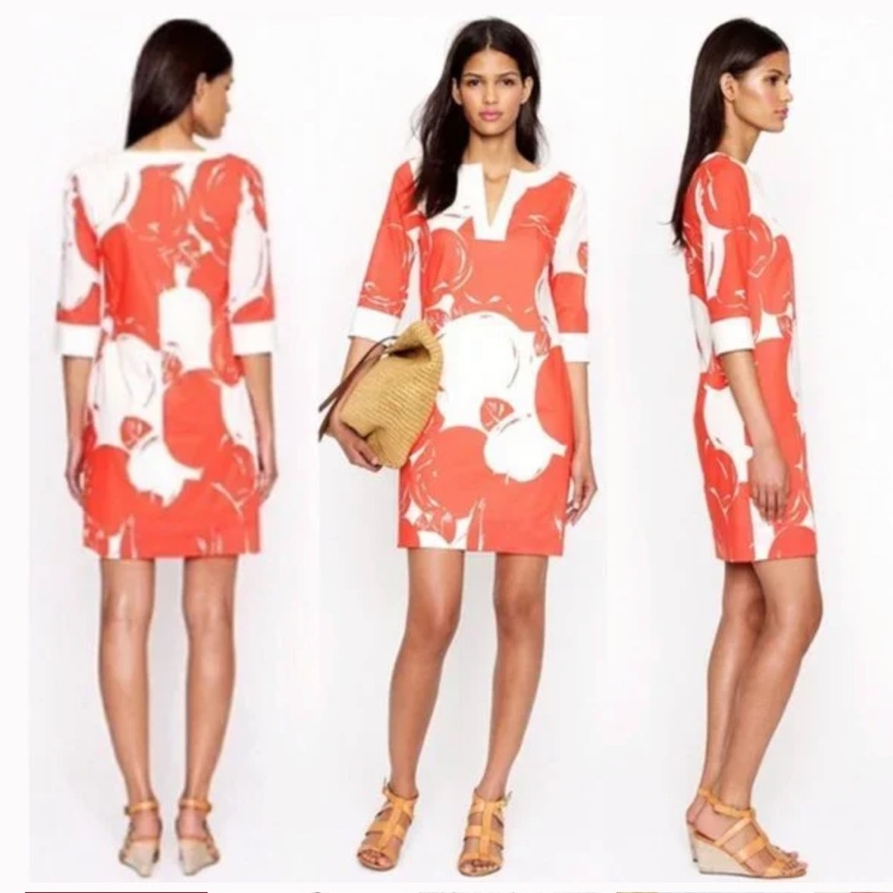 J. Crew Big Apple Tunic Dress Size 4